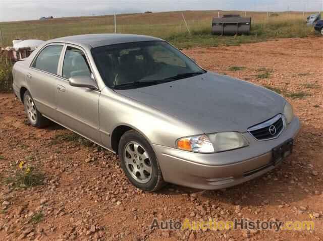 2002 MAZDA 626 LX, 1YVGF22C425280456