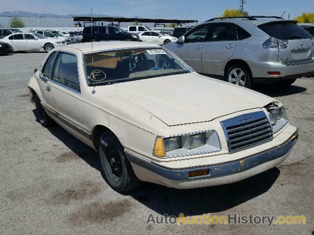 1986 FORD THUNDERBIRD , 1FABP4634GH117708