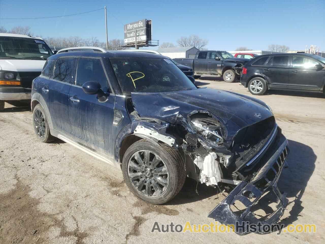 2019 MINI COOPER COUNTRYMAN ALL4, WMZYV5C50K3F58427