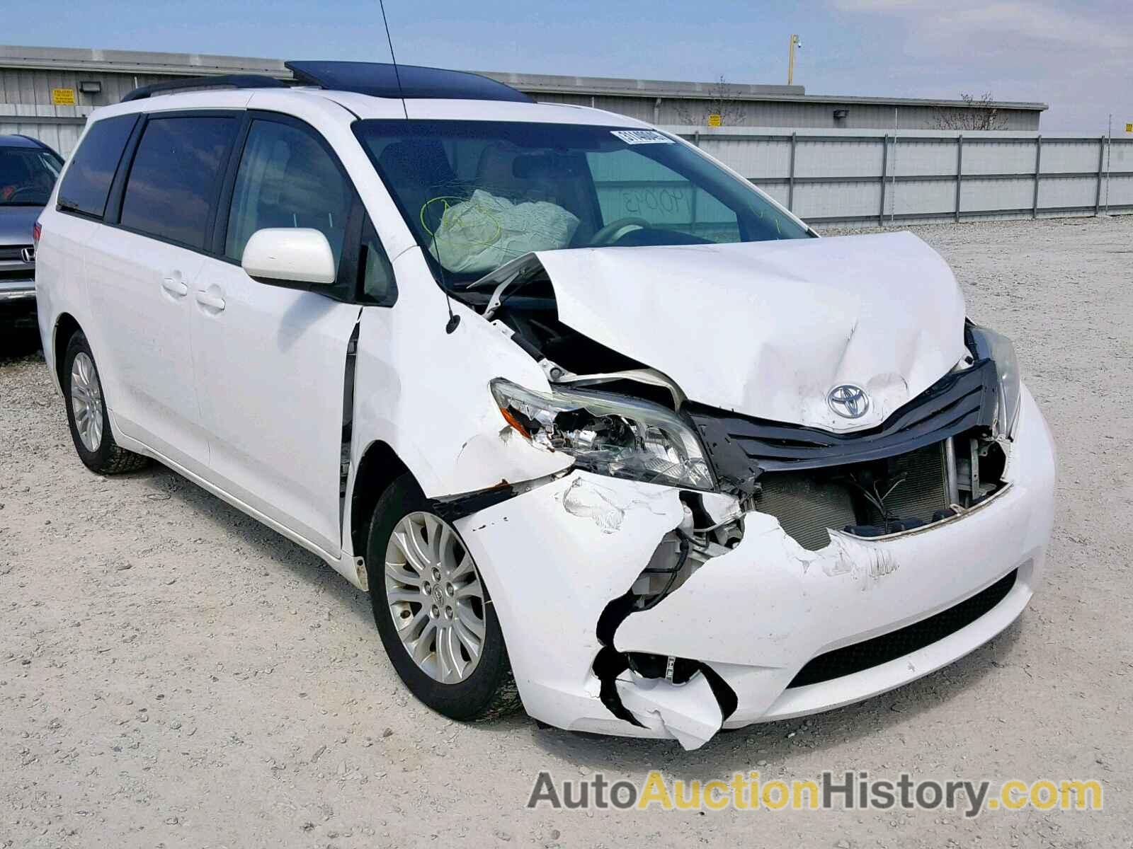 2012 TOYOTA SIENNA XLE, 5TDYK3DC3CS247520