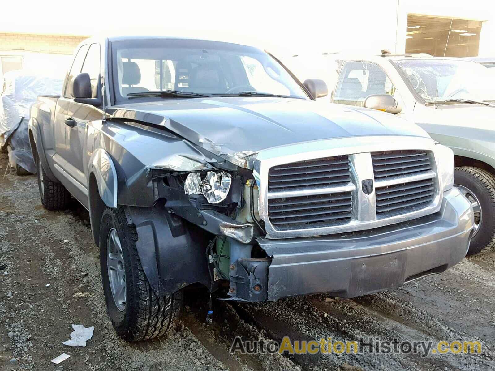 2005 DODGE DAKOTA LARAMIE, 1D7HW52NX5S205964