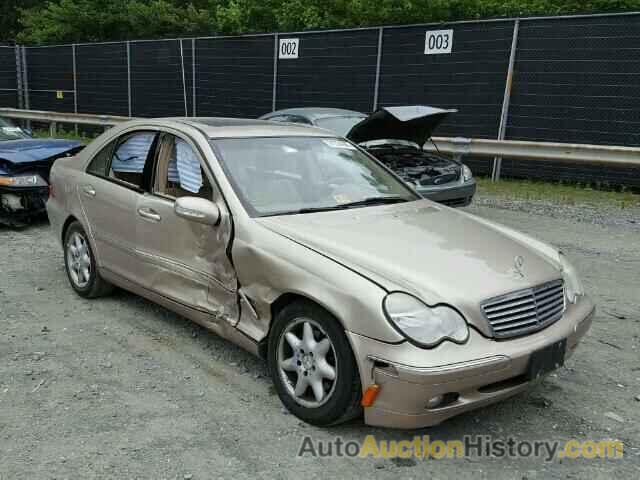 2004 MERCEDES-BENZ C320, WDBRF64J74F550261