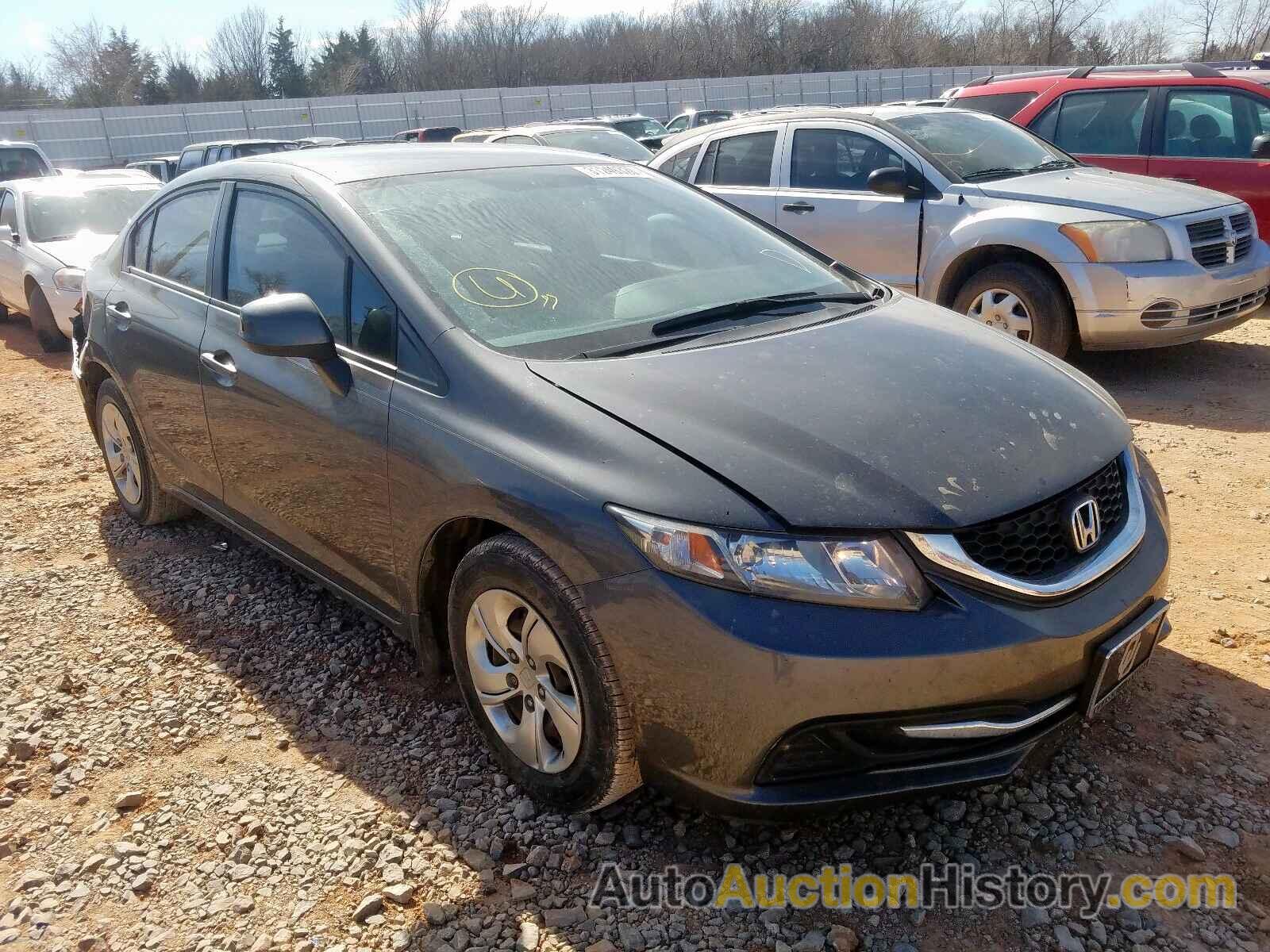 2013 HONDA CIVIC LX, 2HGFB2F51DH568215