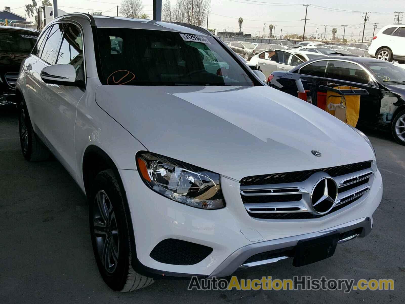 2017 MERCEDES-BENZ GLC 300, WDC0G4JB2HV009438