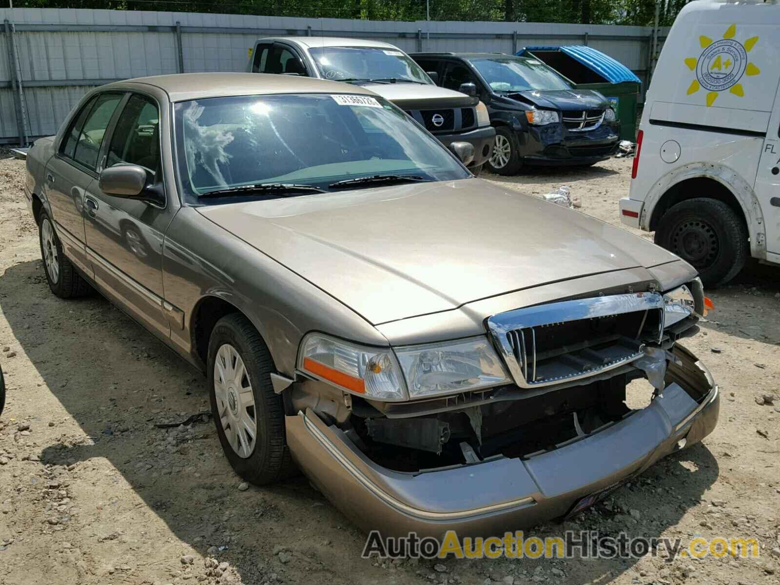 2005 MERCURY GRAND MARQUIS GS, 2MEFM74W05X610249