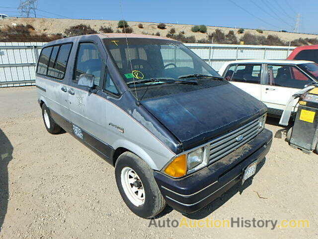 1987 FORD AEROSTAR, 1FMCA11U1HZB36366