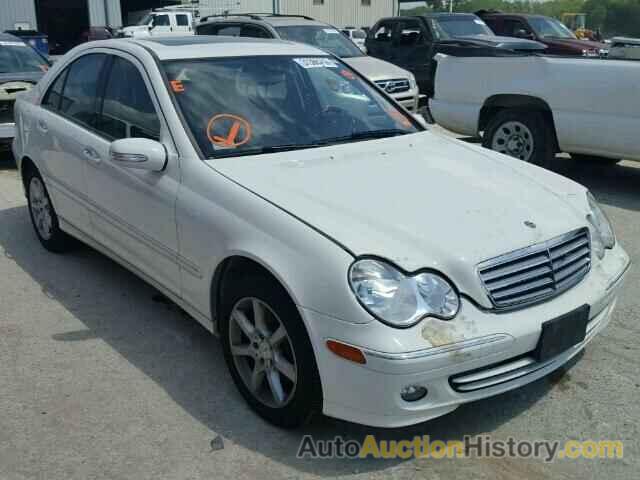 2007 MERCEDES-BENZ C280 4MATI, WDBRF92H57F847857