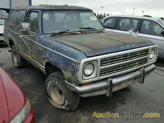 1979 PLYMOUTH TRAILDUSTE, AA0JF9C136826