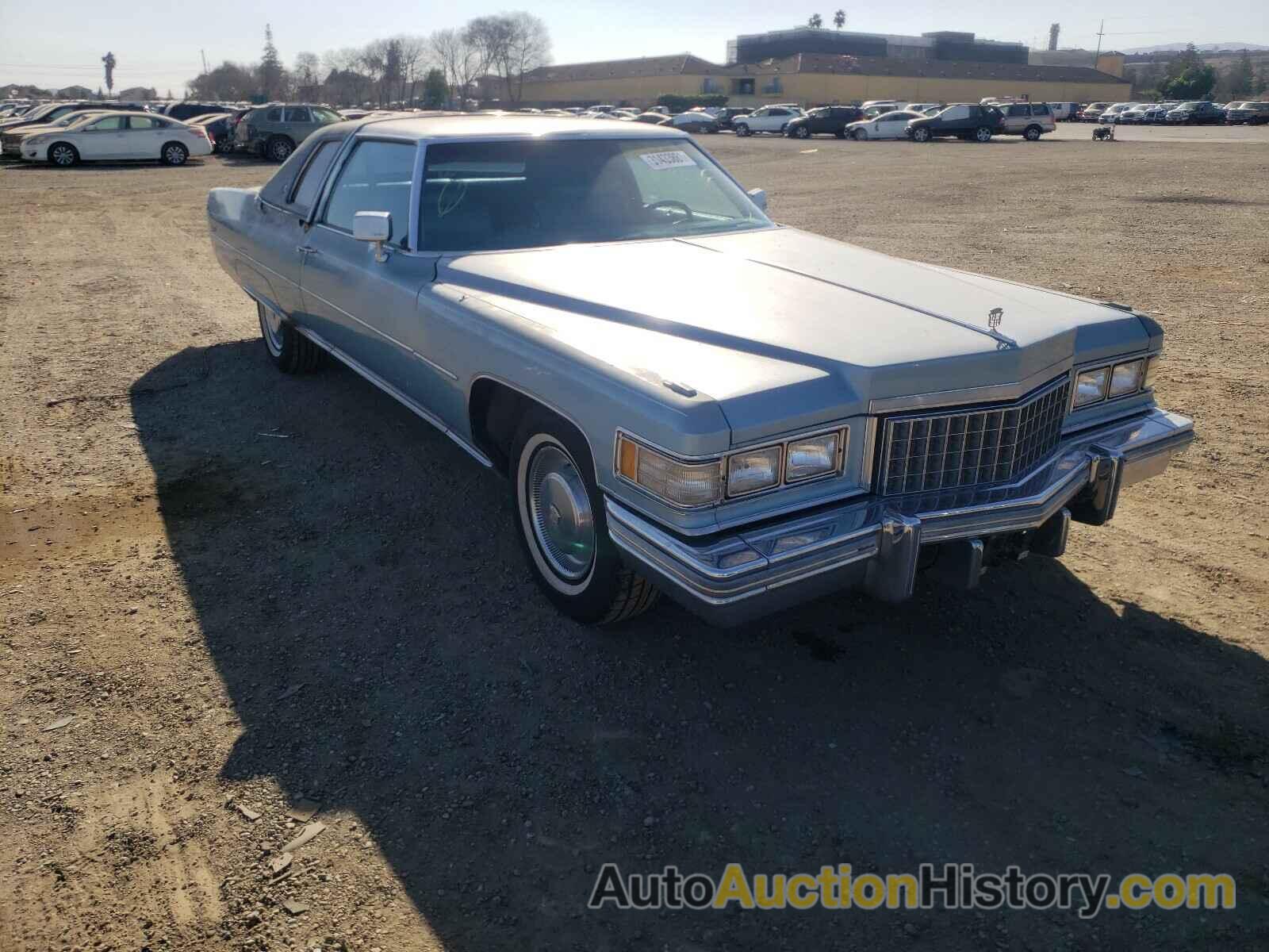 1976 CADILLAC DEVILLE, 6D47S6Q218533