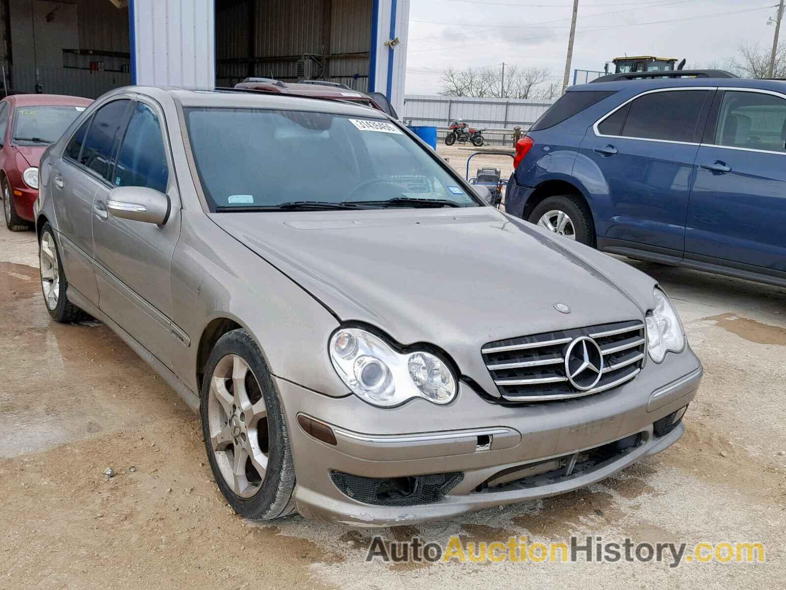 2006 MERCEDES-BENZ C GENERATION 2006 230, WDBRF52H56A886985