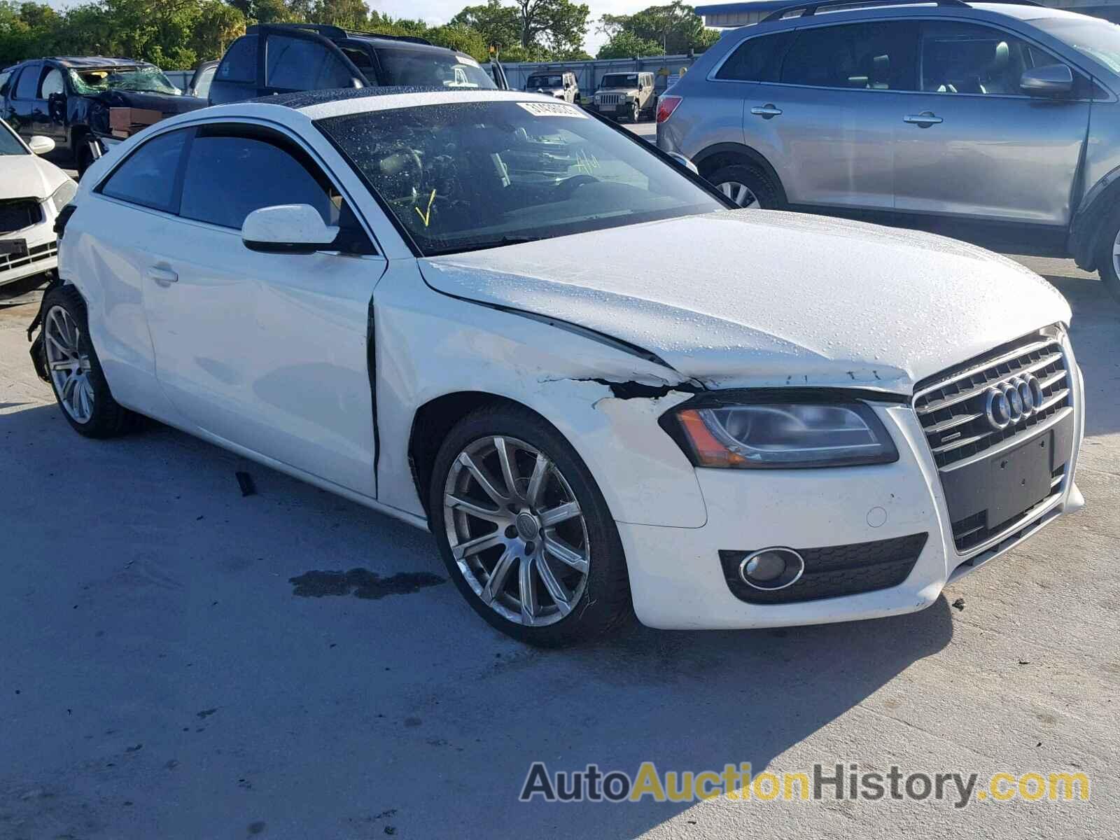 2011 AUDI A5 PREMIUM PLUS, WAULFAFR8BA040571