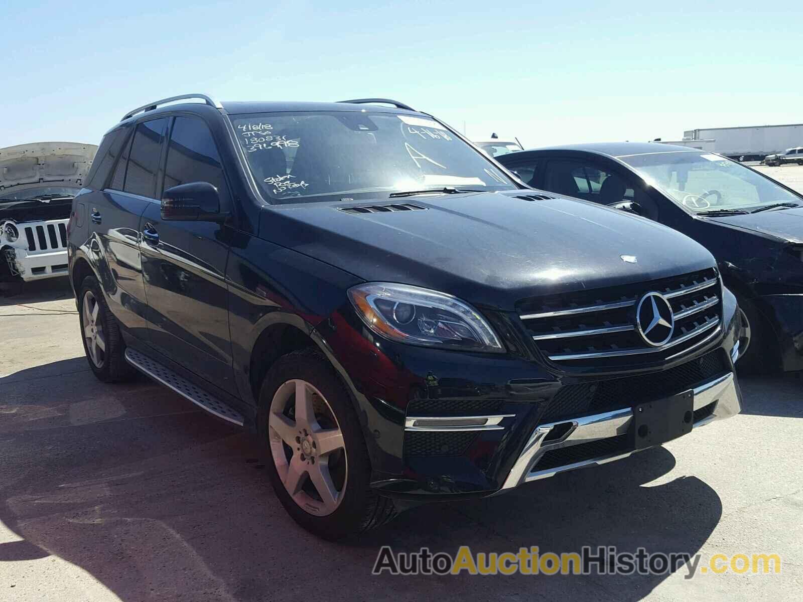 2014 MERCEDES-BENZ ML 550 4MATIC, 4JGDA7DB6EA396998