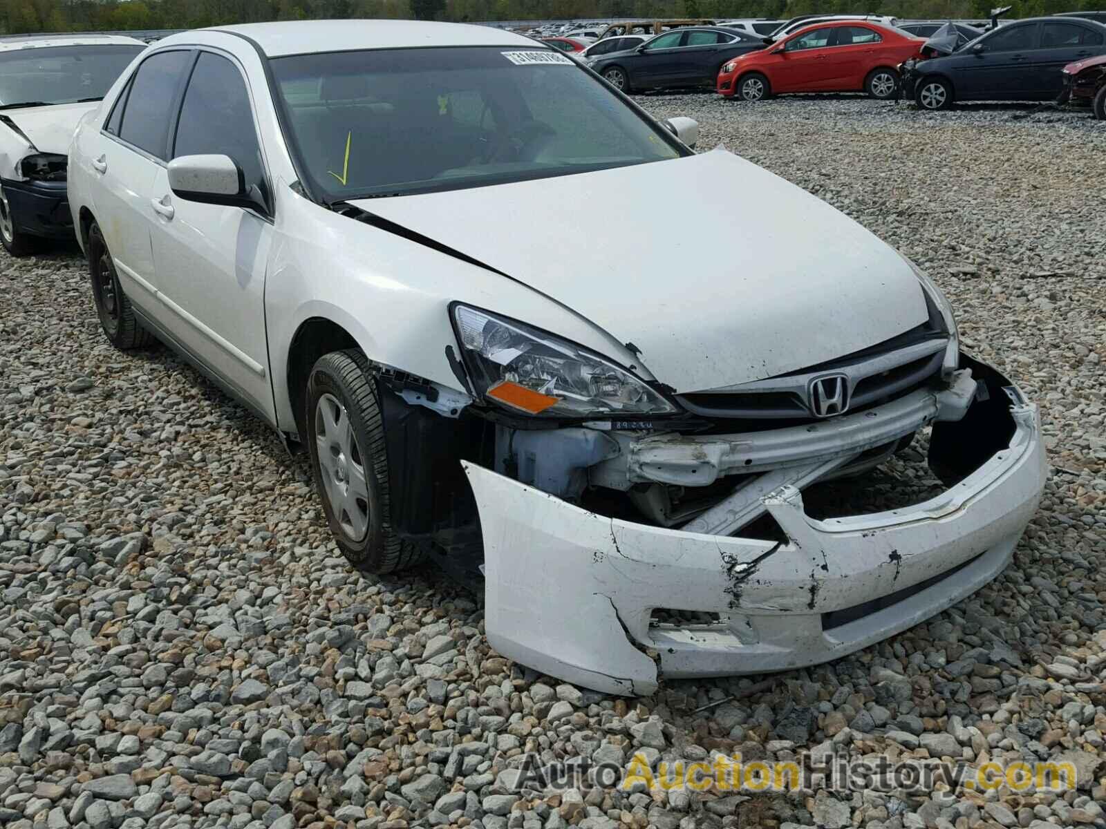 2007 HONDA ACCORD LX, 3HGCM56497G707095