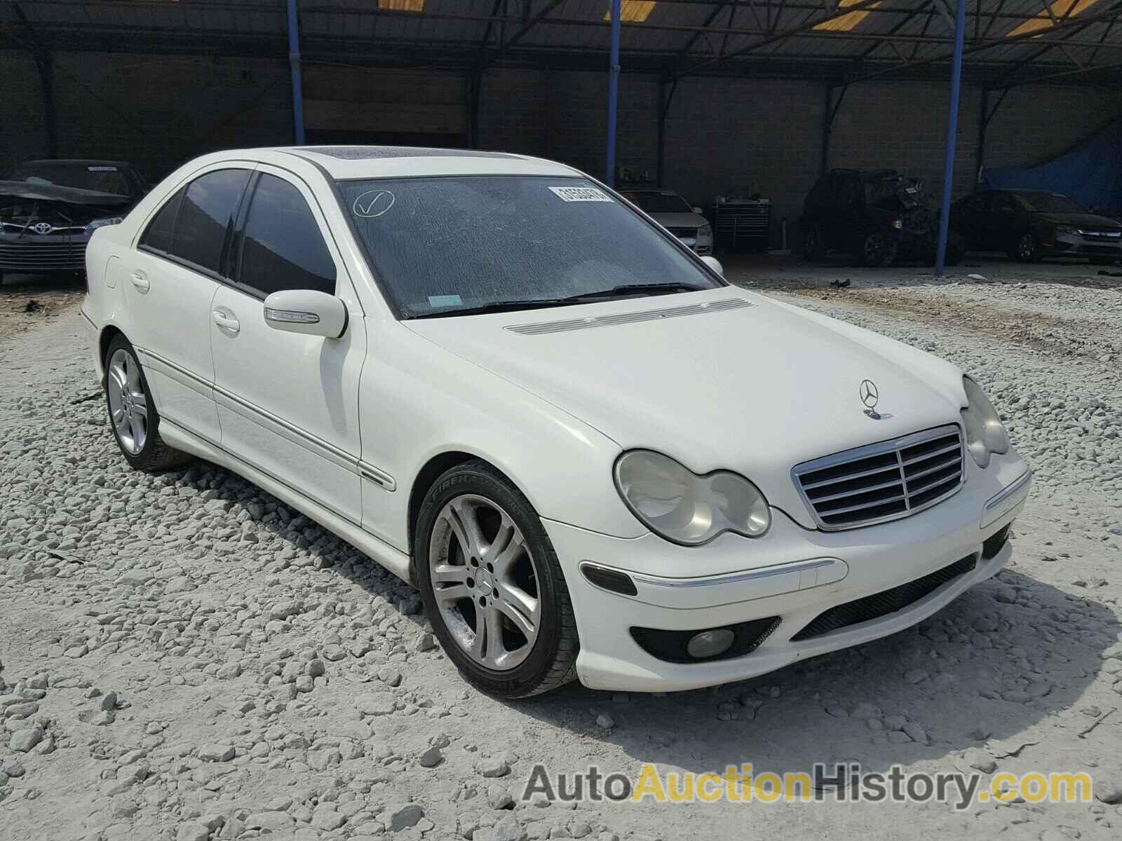 2006 MERCEDES-BENZ C GENERATION 2006 230, WDBRF52HX6A850144