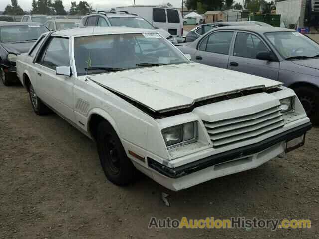 1983 DODGE MIRADA, 2B3BX62PXDR167948