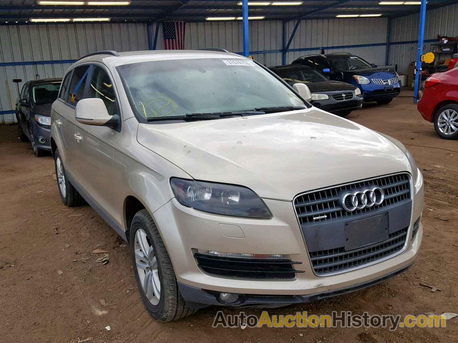 2007 AUDI Q7 3.6 QUATTRO, WA1AY74L27D036697