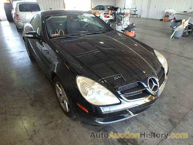 2006 MERCEDES-BENZ SLK280, WDBWK54F56F090539