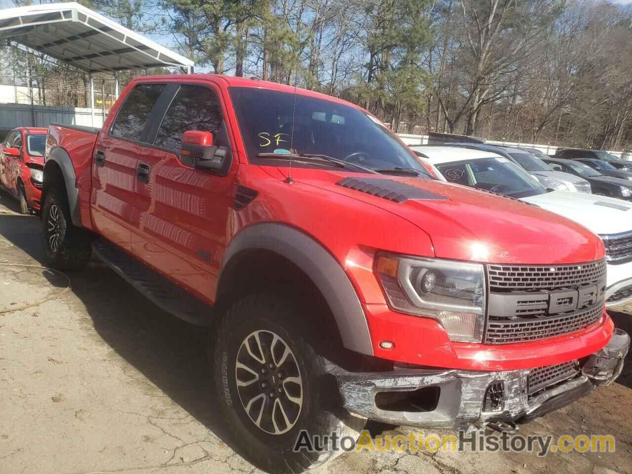 2014 FORD F150 SVT SVT RAPTOR, 1FTFW1R63EFC30139