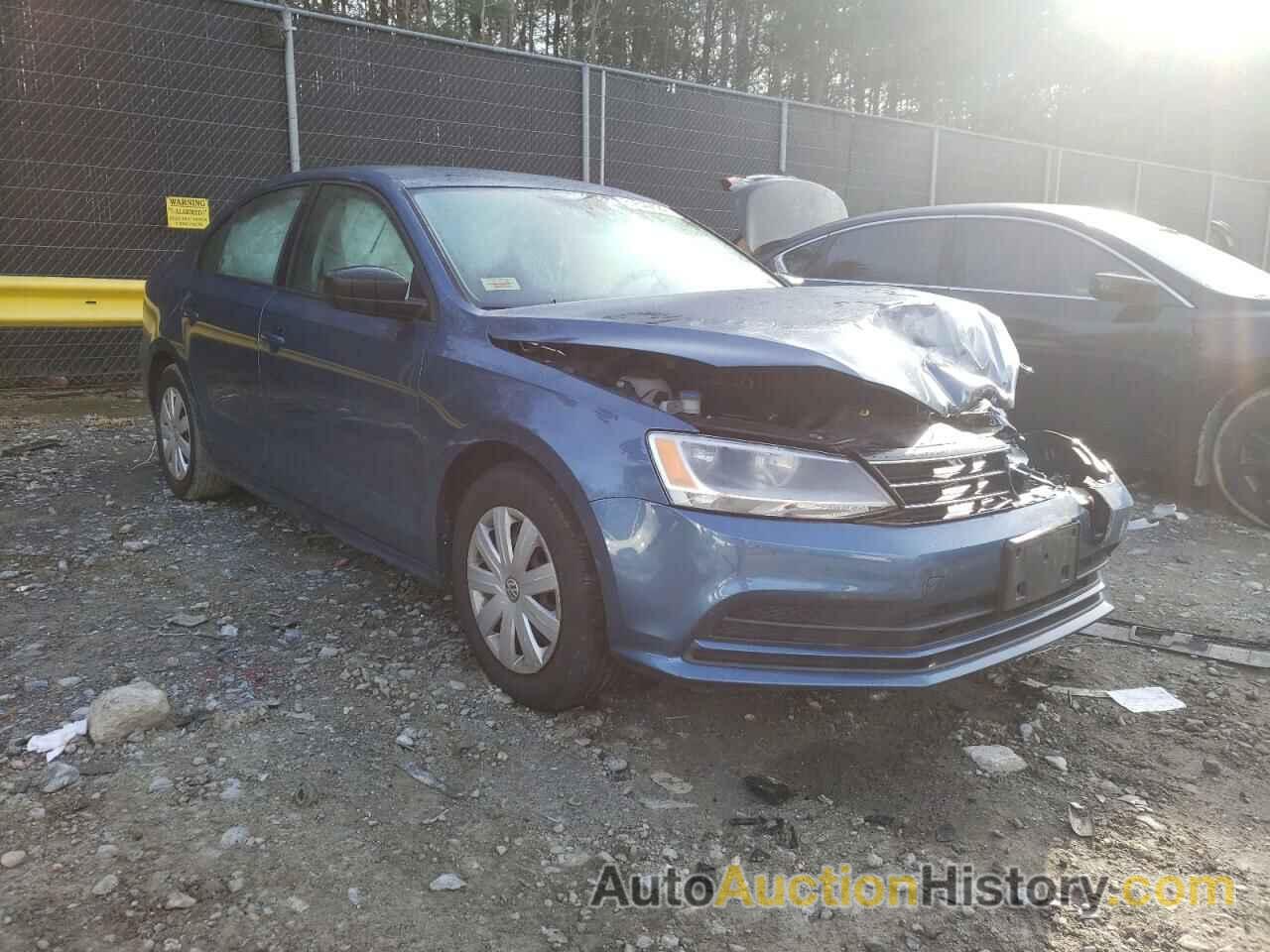 2016 VOLKSWAGEN JETTA S, 3VW267AJ4GM304556