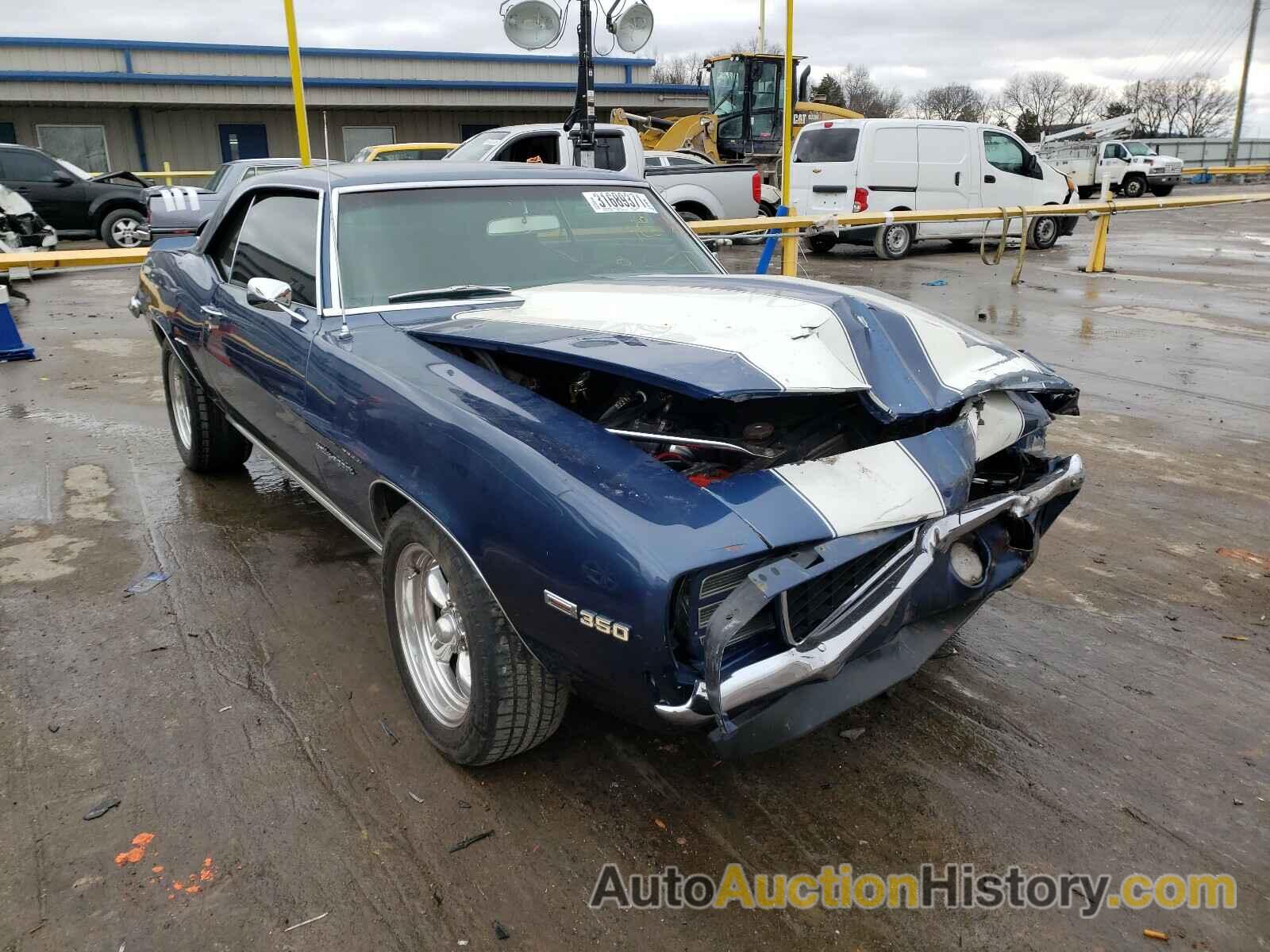 1969 CHEVROLET CAMARO, 124379N660039