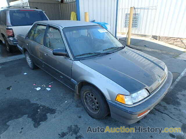 1989 HONDA CIVIC LX, 1HGED3659KA106797