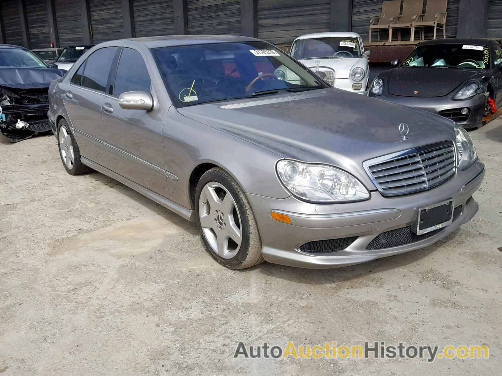 2004 MERCEDES-BENZ S 600, WDBNG76J24A399311