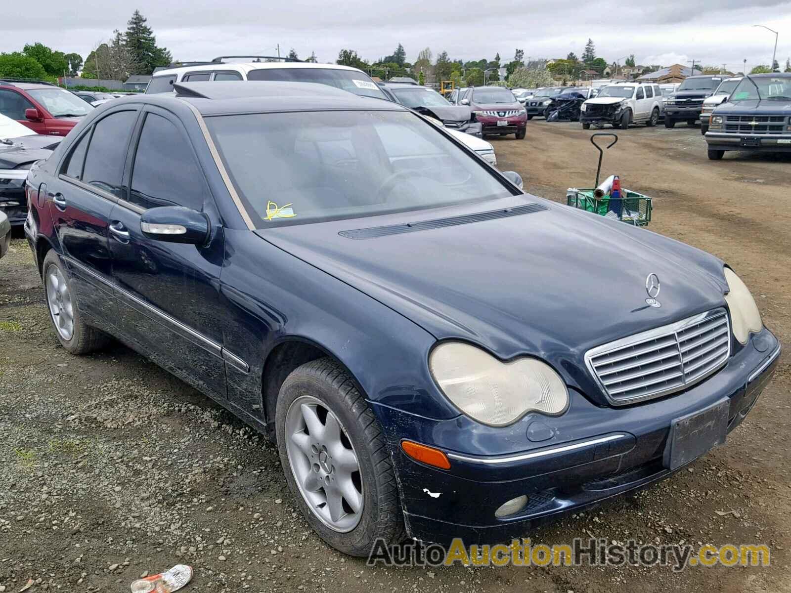 2001 MERCEDES-BENZ C 320, WDBRF64J41F041420