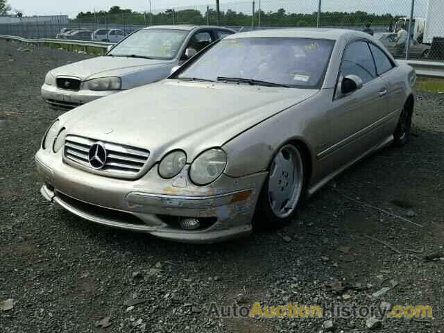 2001 MERCEDES-BENZ CL55 AMG, WDBPJ73J81A015624