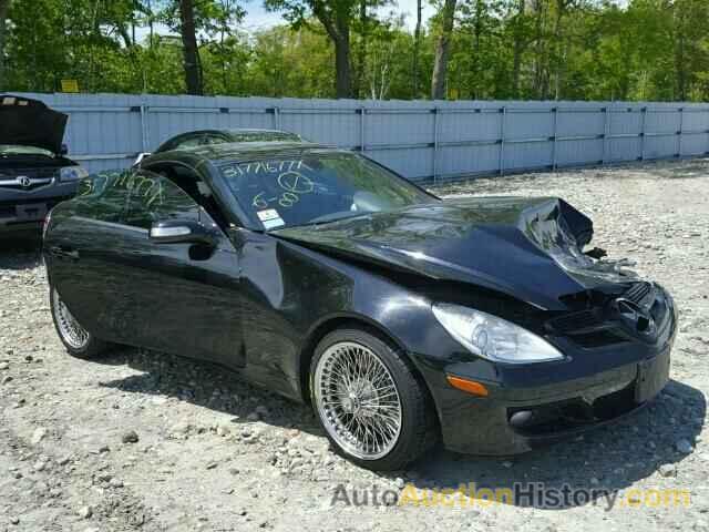 2007 MERCEDES-BENZ SLK350, WDBWK56F77F143109