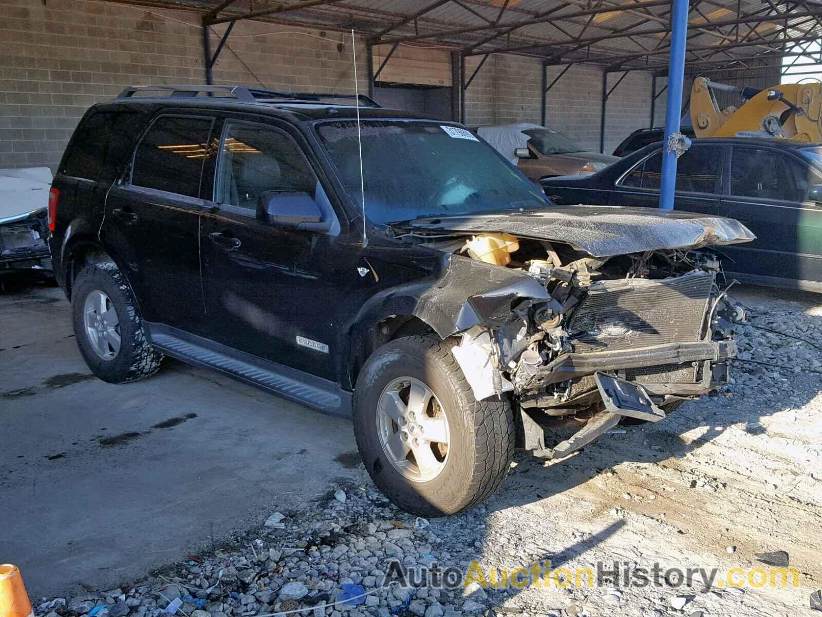 2008 FORD ESCAPE LIMITED, 1FMCU04118KA78321