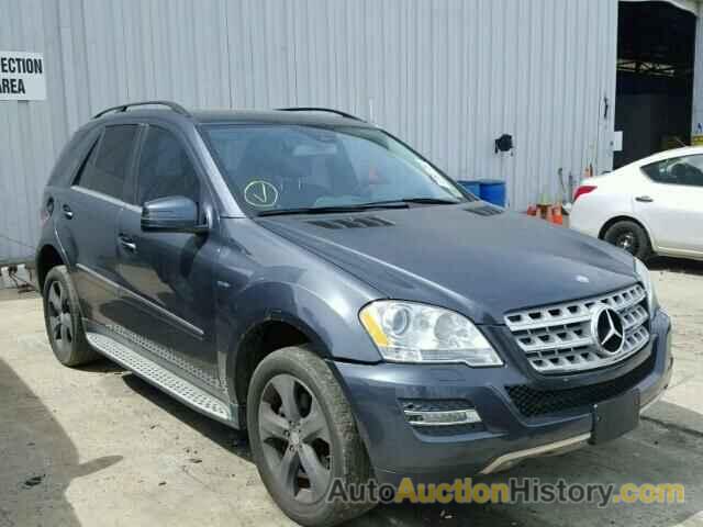 2011 MERCEDES-BENZ ML350 BLUE, 4JGBB2FB0BA714565