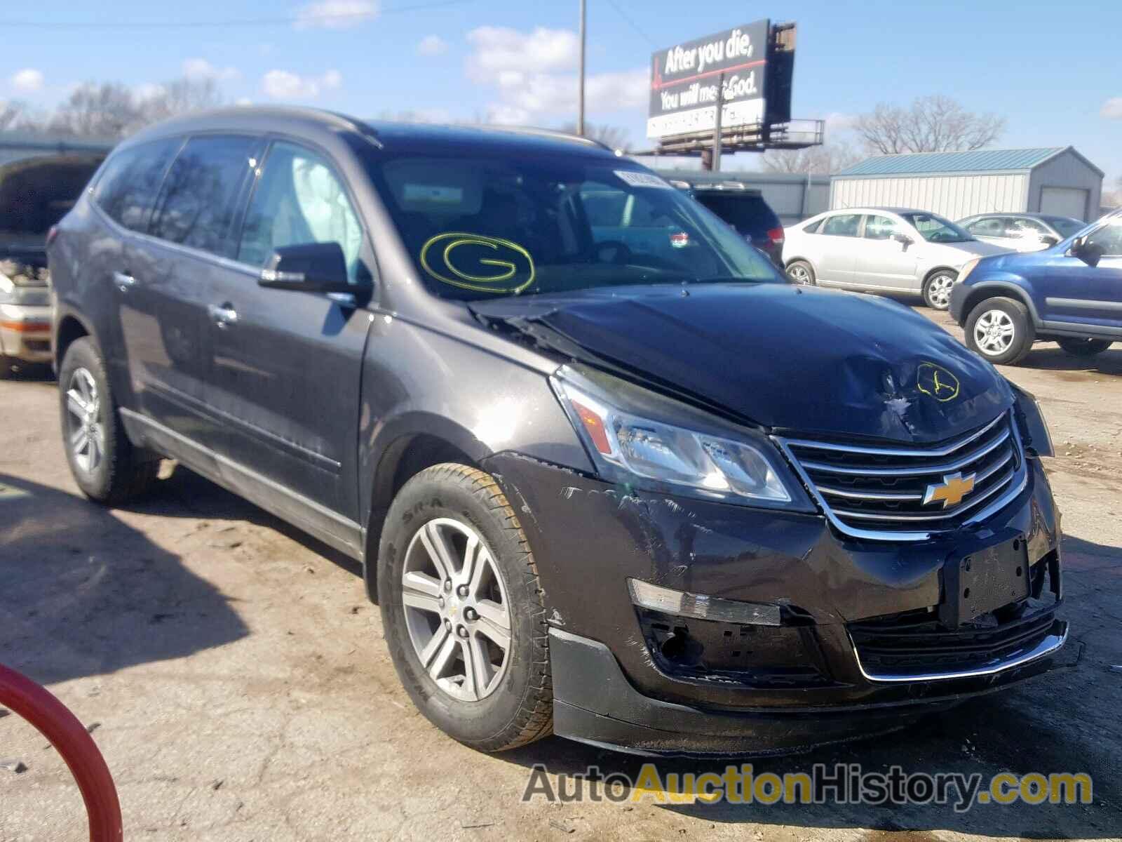 2015 CHEVROLET TRAVERSE L LT, 1GNKRHKD9FJ267936