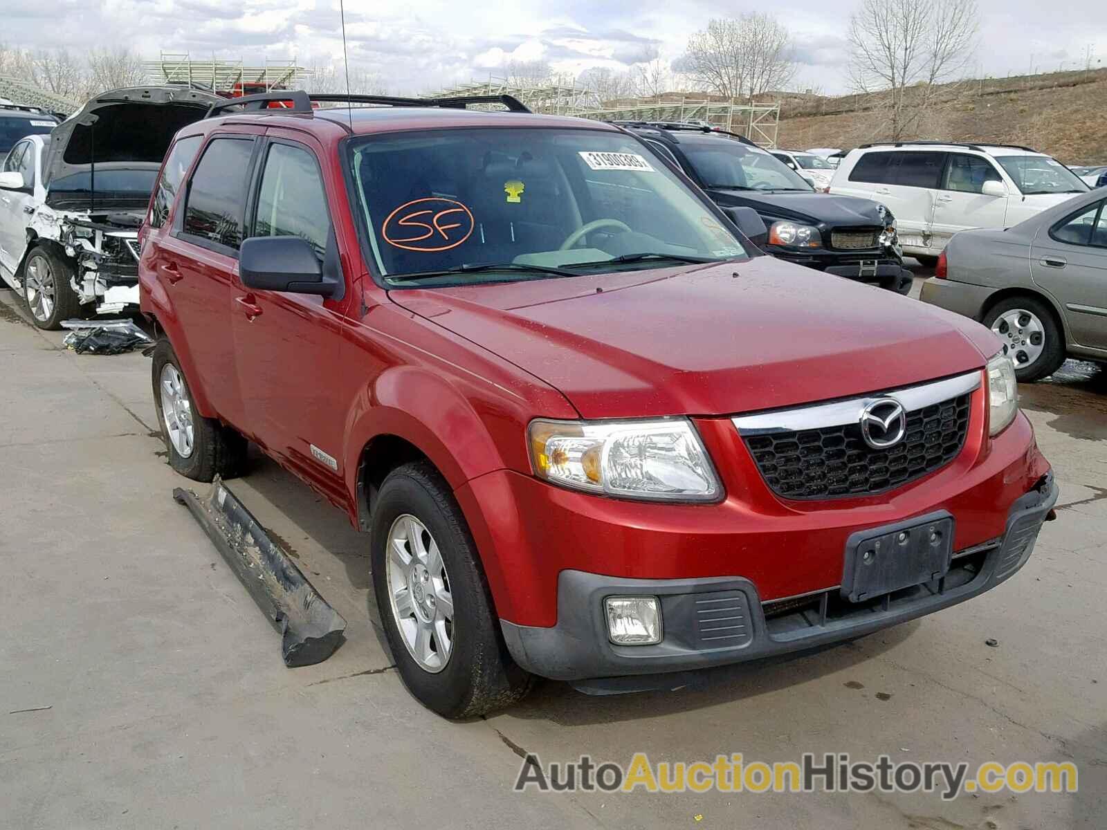 2008 MAZDA TRIBUTE S, 4F2CZ96108KM13639