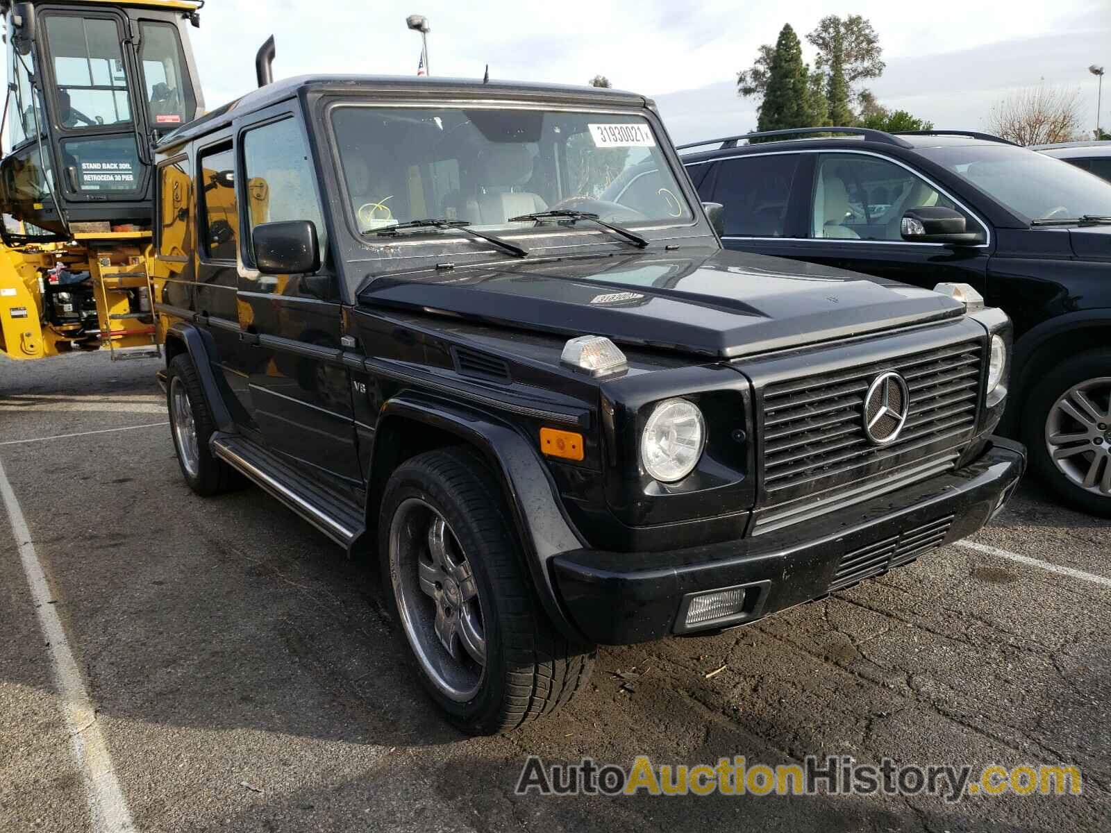 2002 MERCEDES-BENZ G CLASS 500, WDCYR49E42X128843