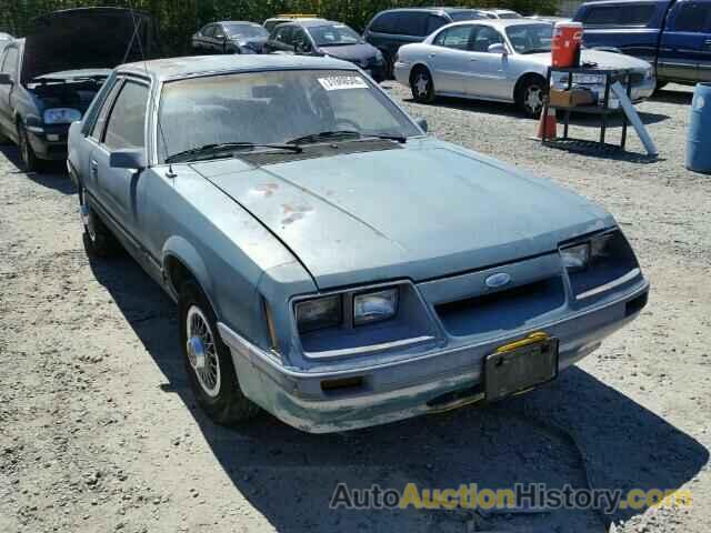 1985 FORD MUSTANG LX, 1FABP26A9FF215002