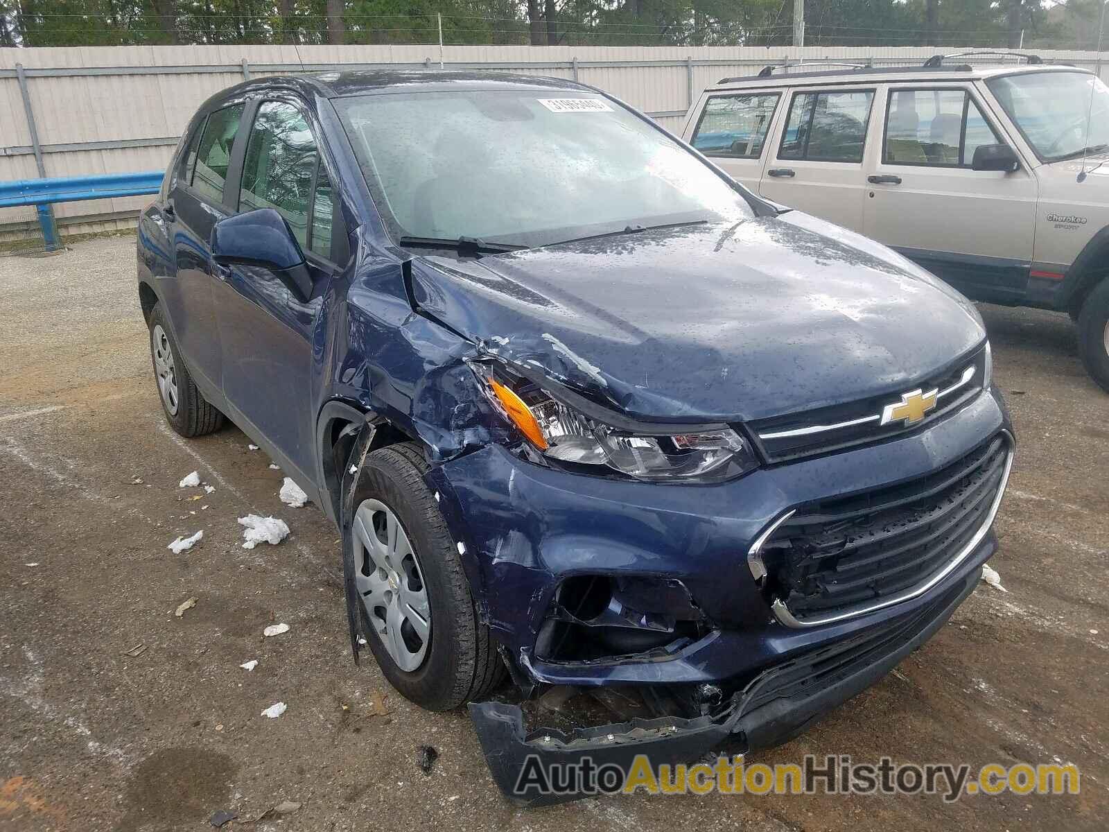 2018 CHEVROLET TRAX LS LS, 3GNCJKSB0JL332357