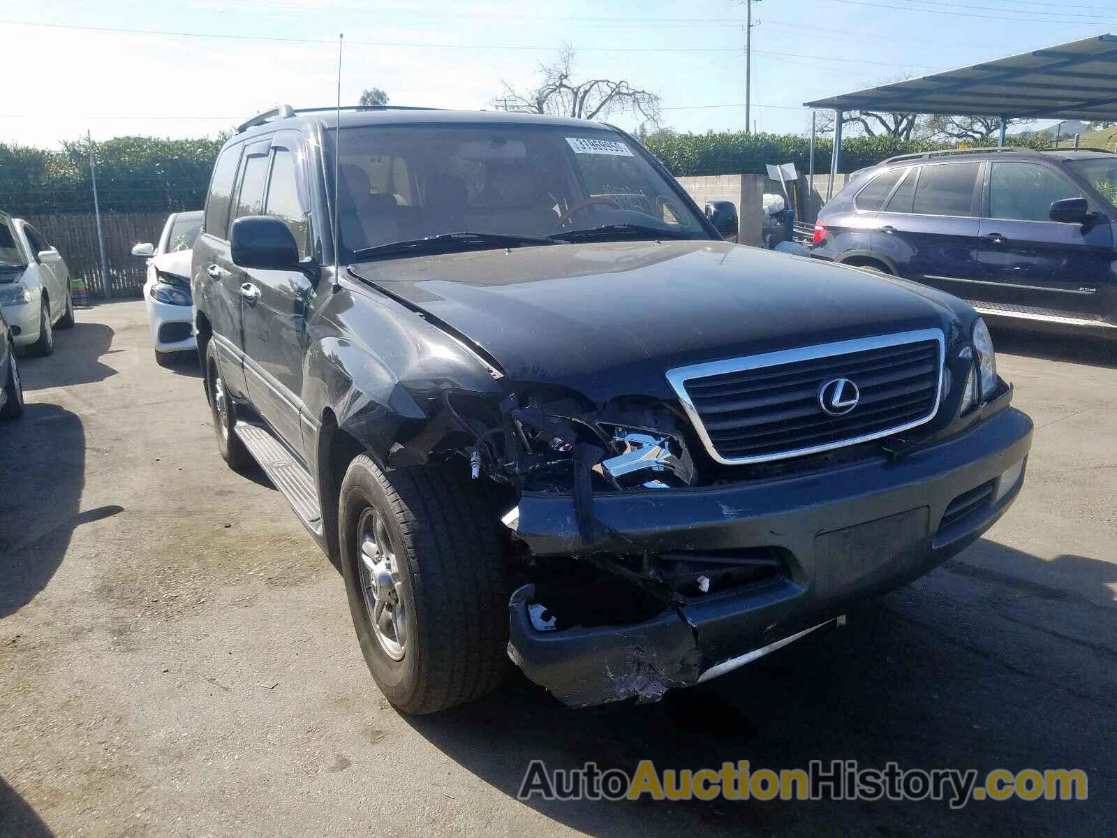 2002 LEXUS LX470 470, JTJHT00W523520319