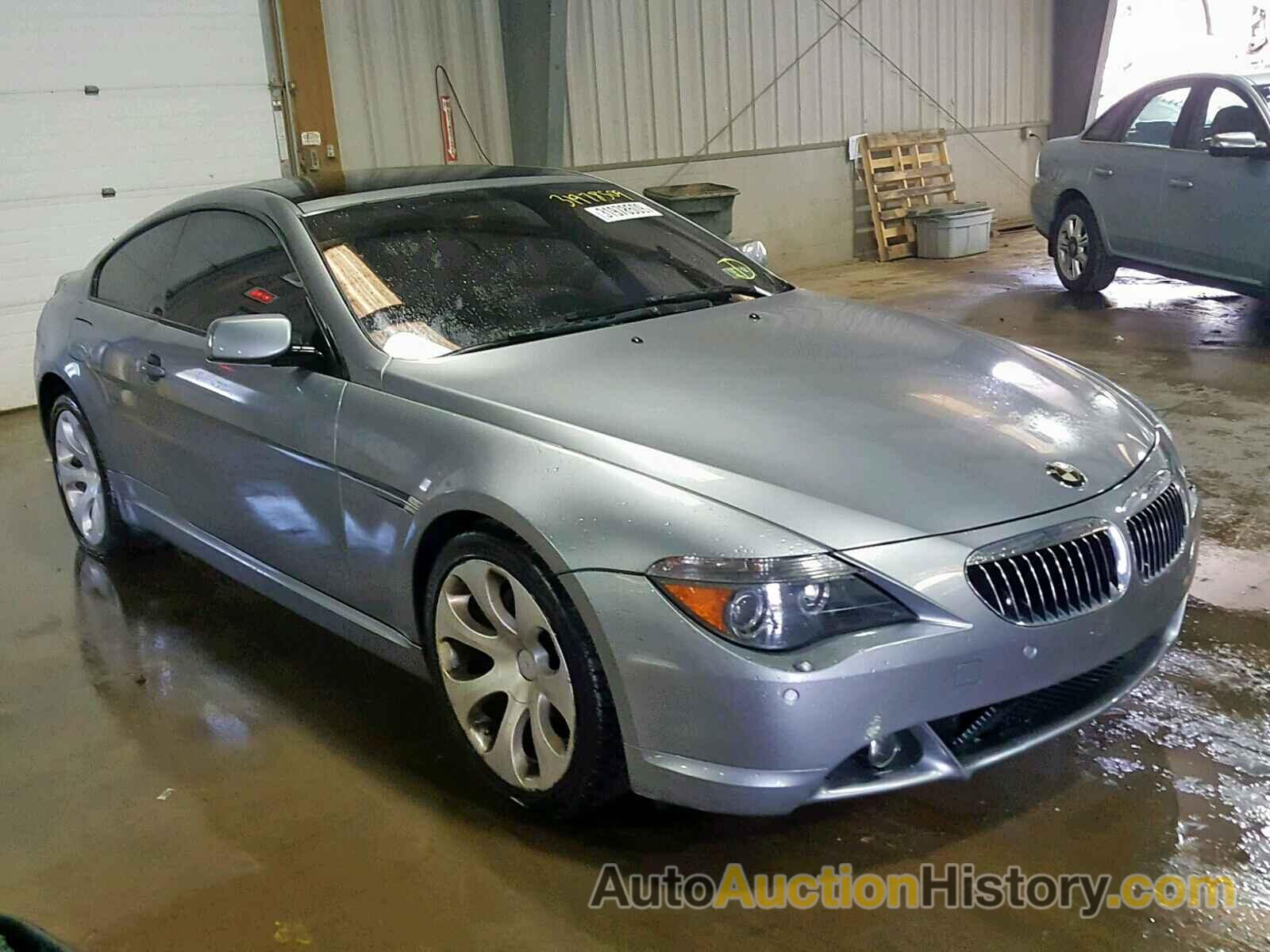 2005 BMW 645 CI AUTOMATIC, WBAEH73435B191511