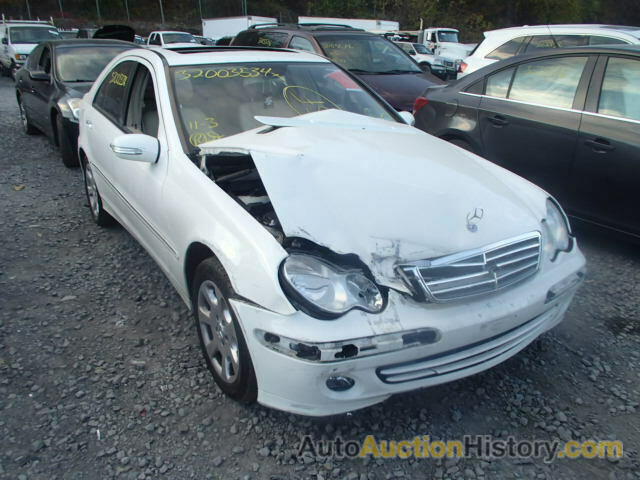 2006 MERCEDES-BENZ C280, WDBRF54H06A831180