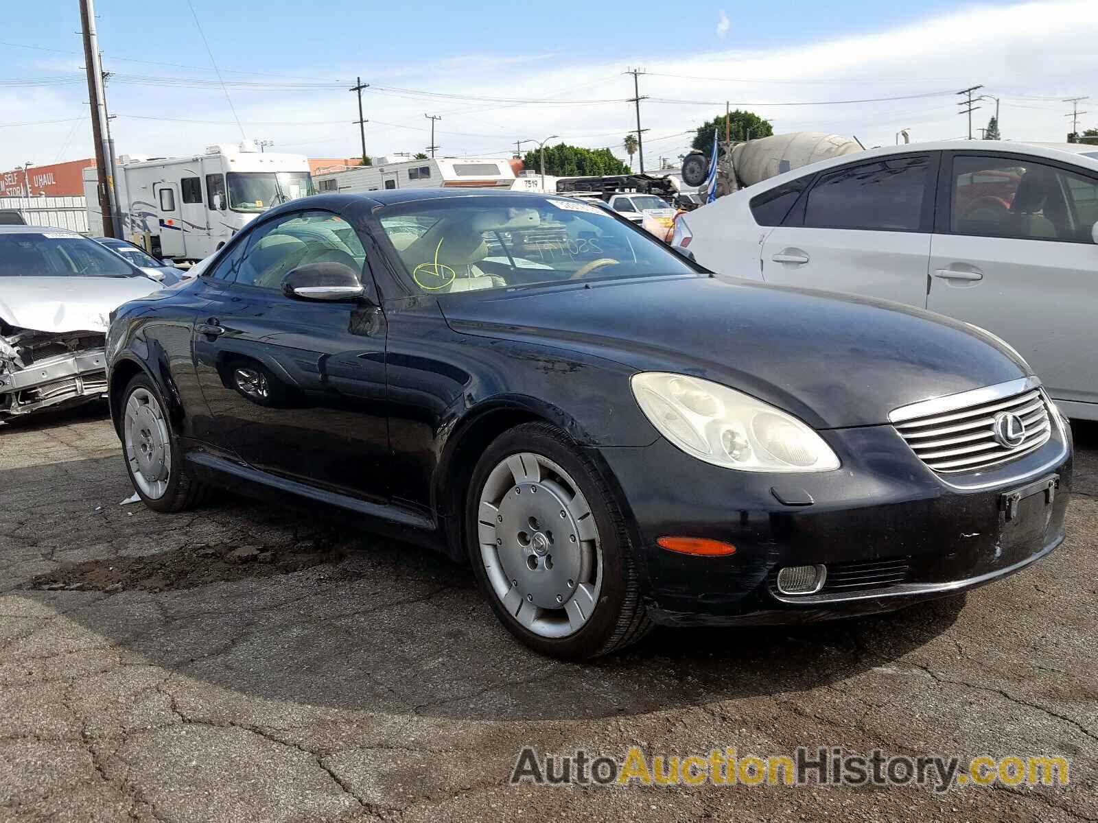 2002 LEXUS SC430 430, JTHFN48Y820027249