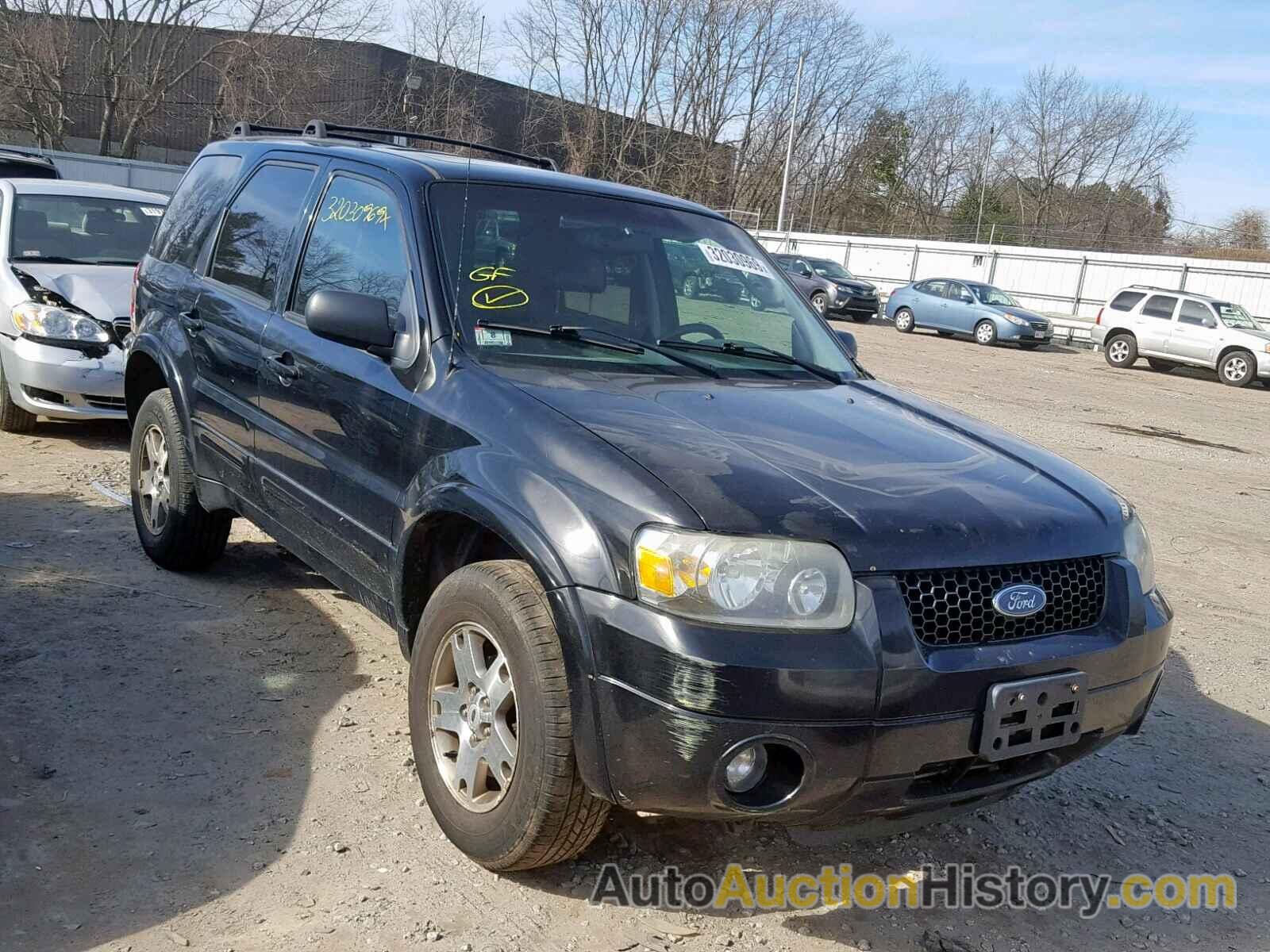 2005 FORD ESCAPE LIMITED, 1FMCU04185KC10597
