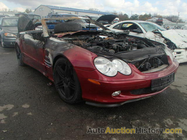 2004 MERCEDES-BENZ SL500, WDBSK75F94F082515