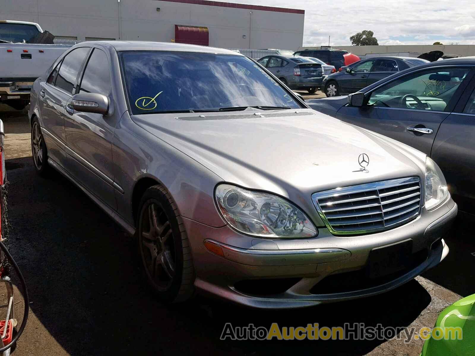 2006 MERCEDES-BENZ S 55 AMG, WDBNG74JX6A481518