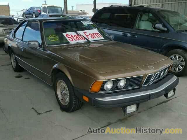 1984 BMW 633CSI, WBAEB740XE6728171