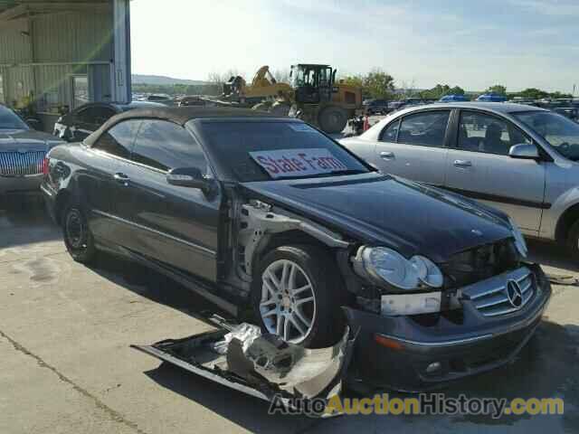 2008 MERCEDES-BENZ CLK 350, WDBTK56F28F240853