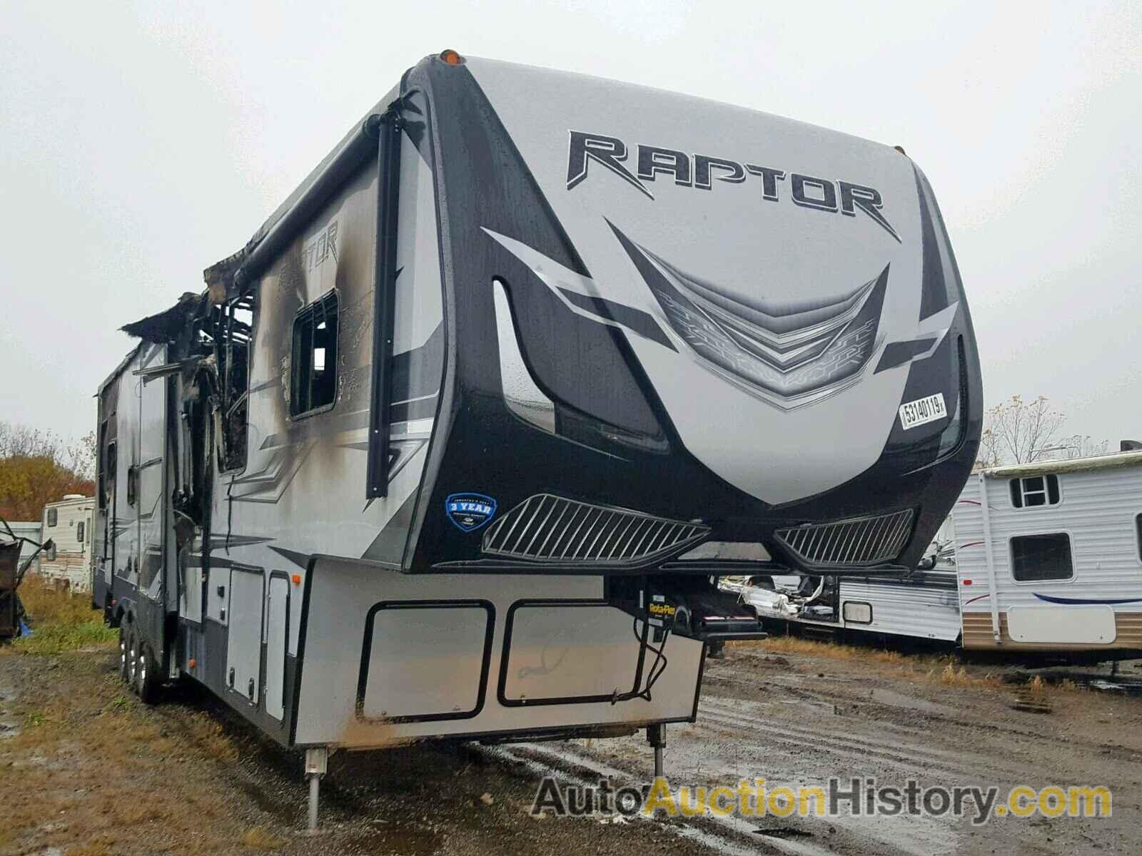 2018 KEYSTONE RAPTOR, 4YDF42131JR800691