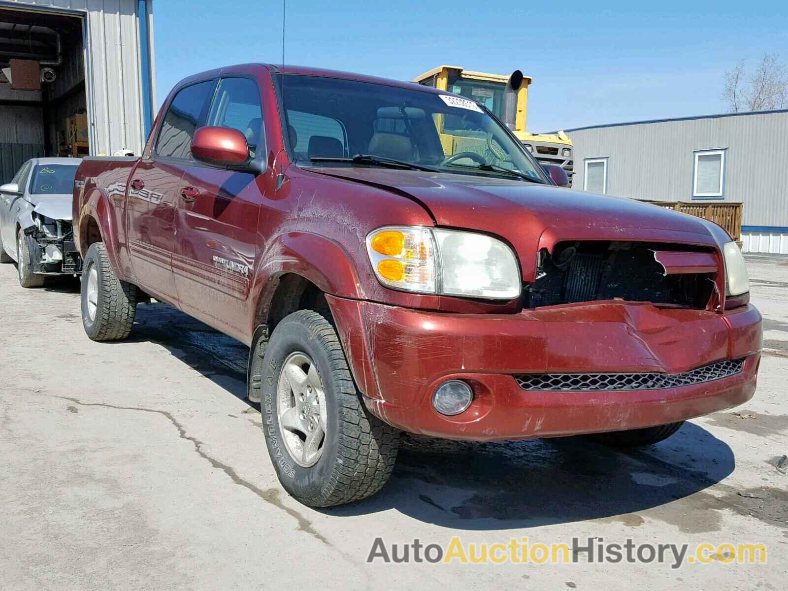 2004 TOYOTA TUNDRA DOUBLE CAB LIMITED, 5TBDT481X4S445175