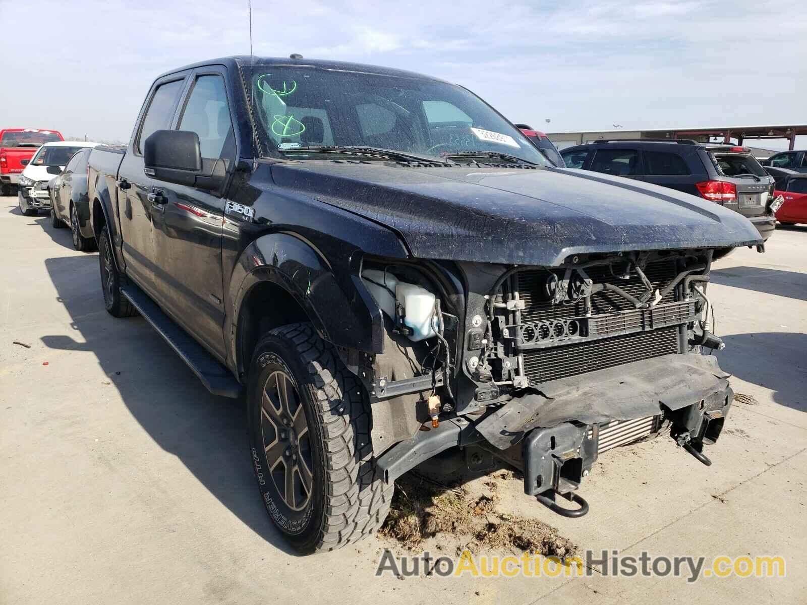 2016 FORD F150 SUPERCREW, 1FTEW1EP0GKF15109