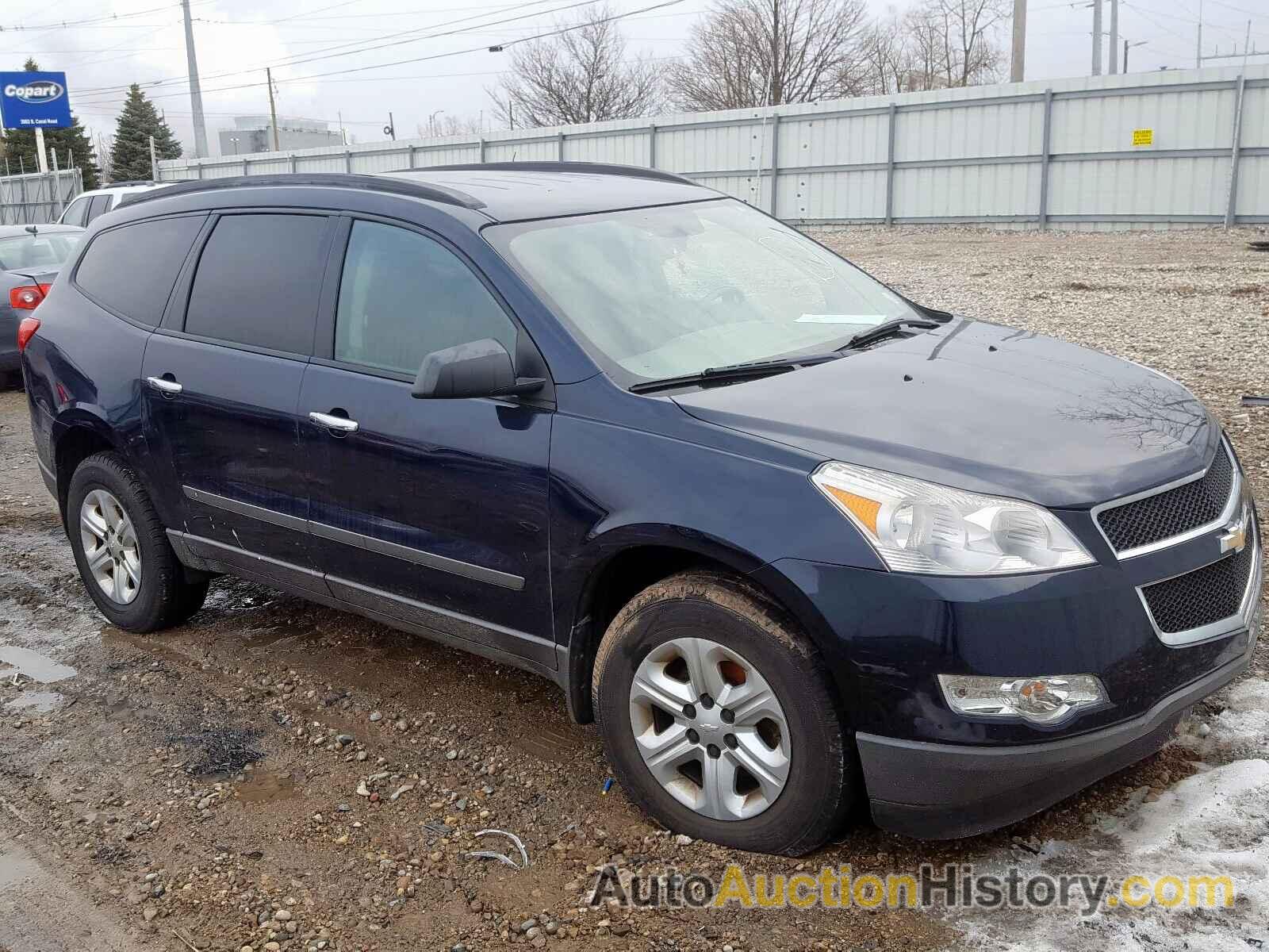 2012 CHEVROLET TRAVERSE L LS, 1GNKRFED6CJ318093