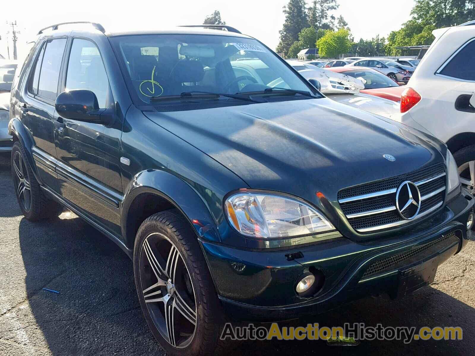 2000 MERCEDES-BENZ ML 55, 4JGAB74E3YA210669